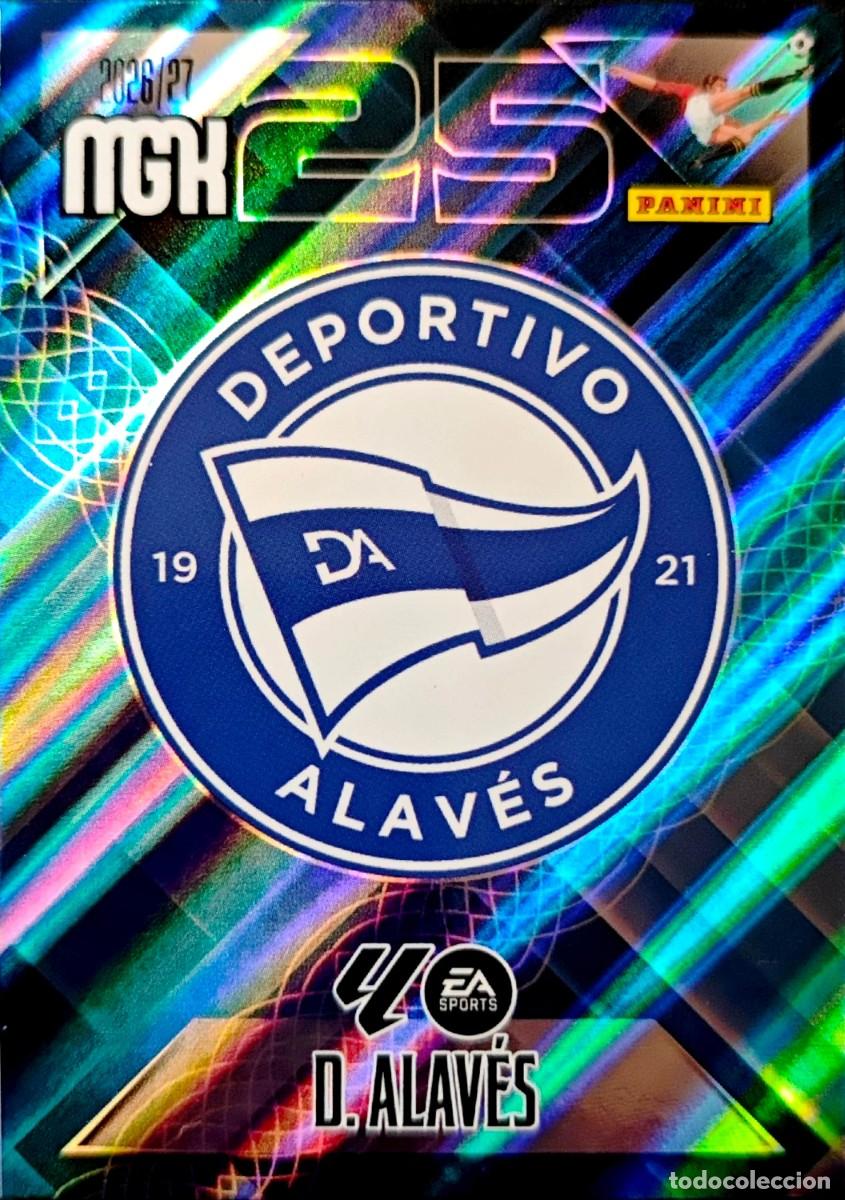 Cartes &agrave; collectionner de Football: 19 Escudo - Deportivo Alaves - PANINI Megacracks MGK 2026 2027 26 27