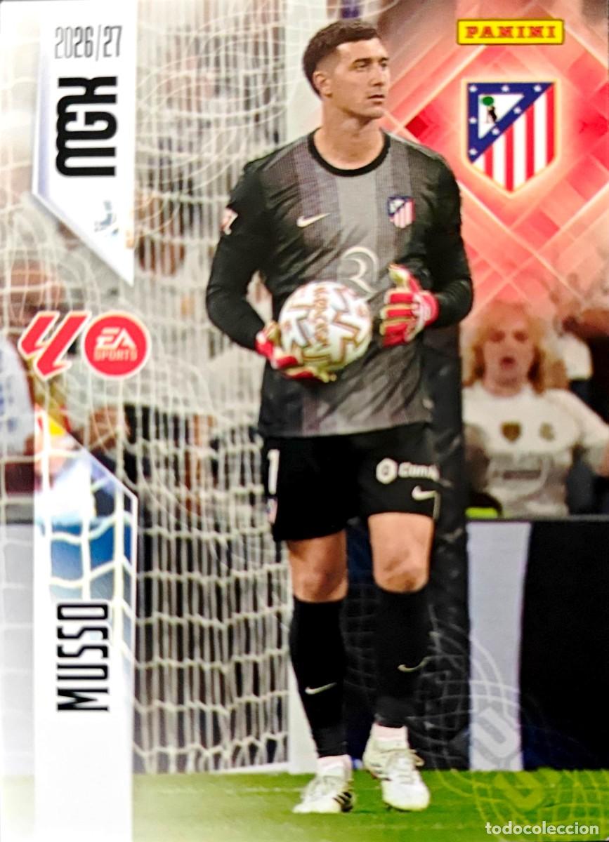 Cromos de f&uacute;tbol: 57 Juan Musso - Atletico de Madrid - PANINI Megacracks MGK 2026 2027 26 27