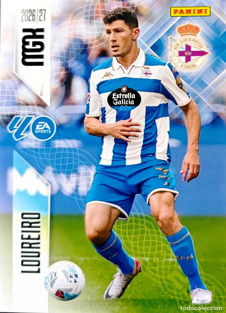 Cromos de f&uacute;tbol: 131 Miguel Loureiro - Deportivo de la Coru&ntilde;a - PANINI Megacracks MGK 2026 2027 26 27