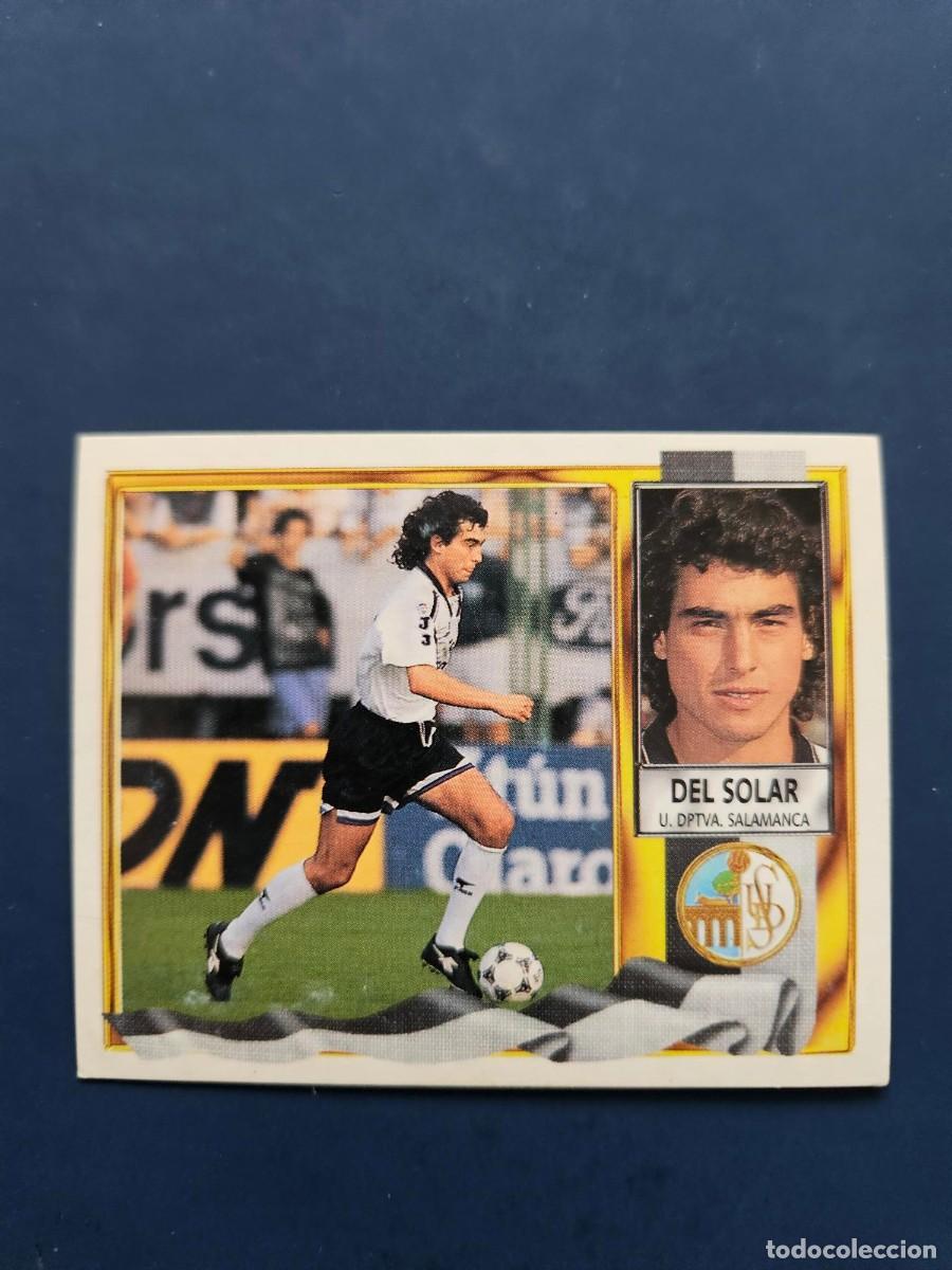 Cromos de f&uacute;tbol: DEL SOLAR SALAMANCA COLOCA LIGA ESTE 95 96 1995 1996 SIN PEGAR NUNCA PEGADO