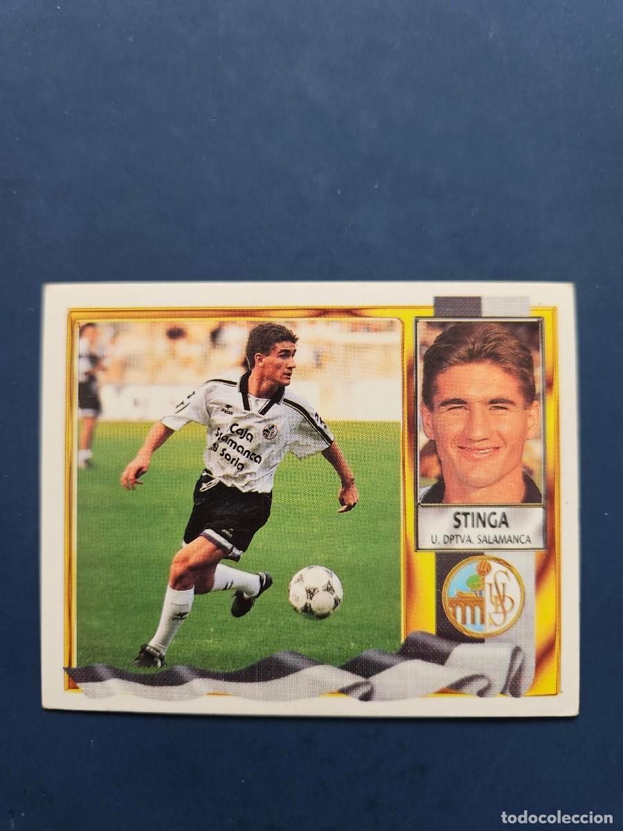 Cromos de f&uacute;tbol: STINGA SALAMANCA LIGA ESTE 95 96 1995 1996 SIN PEGAR NUNCA PEGADO