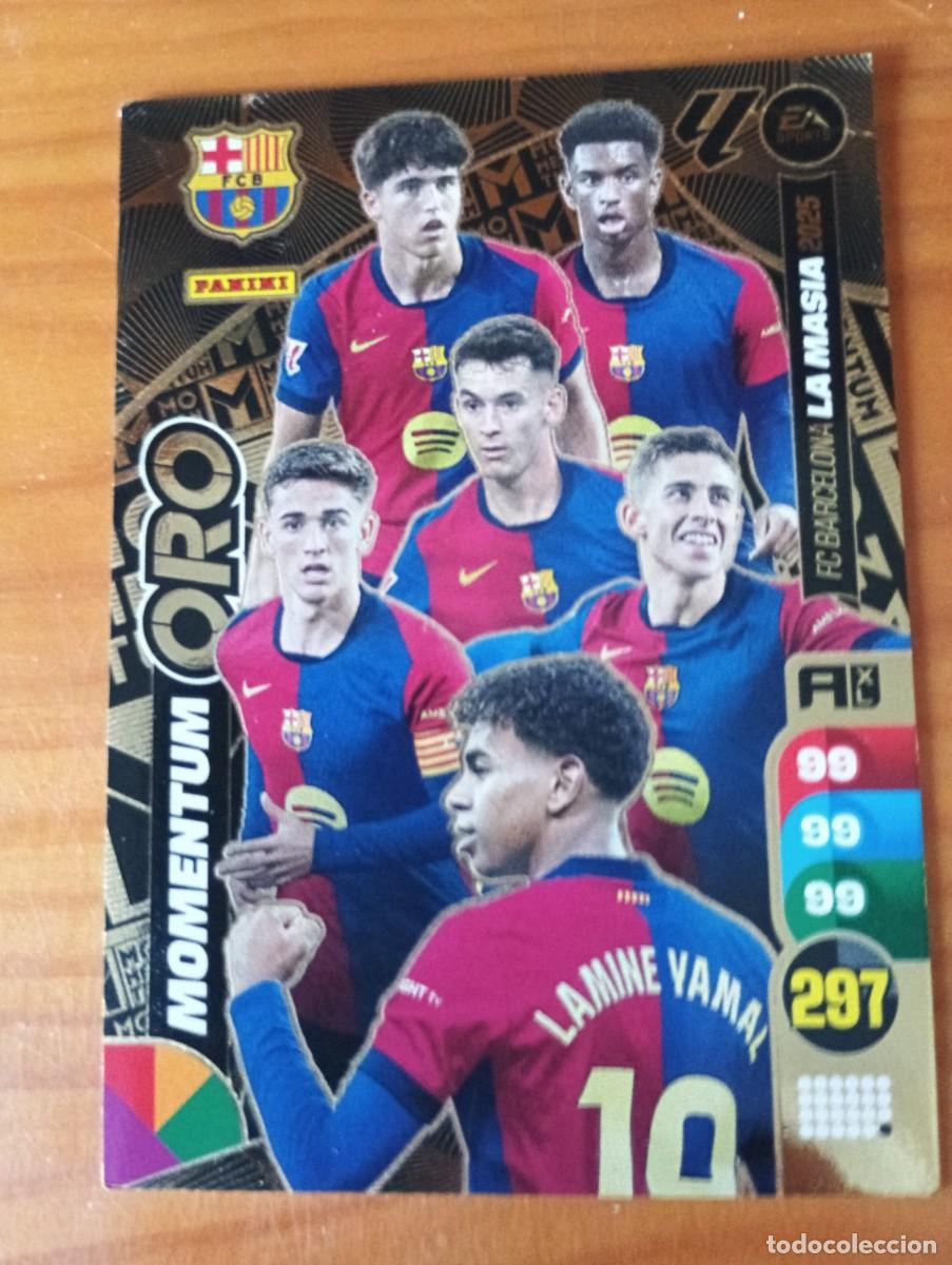 Cromos de f&uacute;tbol: F. C. BARCELONA LA MASIA 2025 ADRENALYN XL2024-2025 LIGA 24-25 CROMO