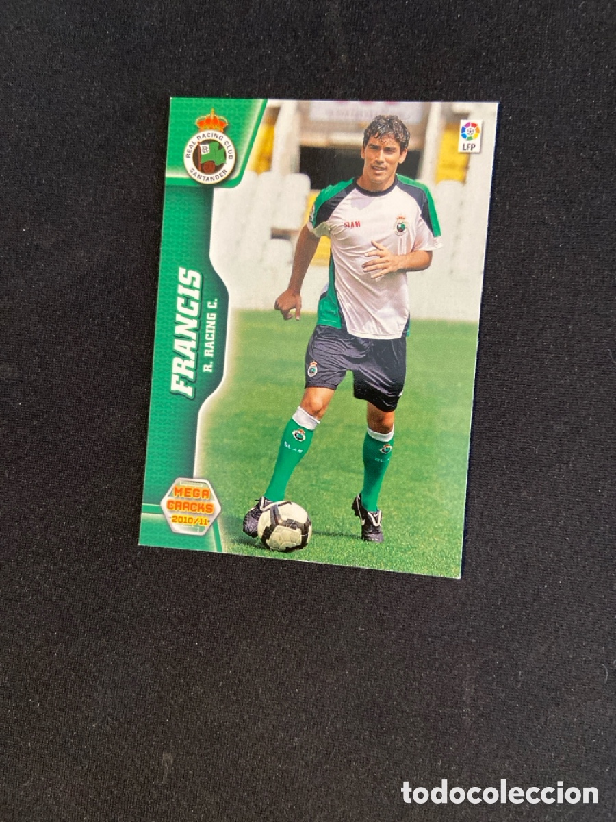 Cromos de f&uacute;tbol: FRANCIS 449 NUEVO FICHAJE (RACING SANTANDER)