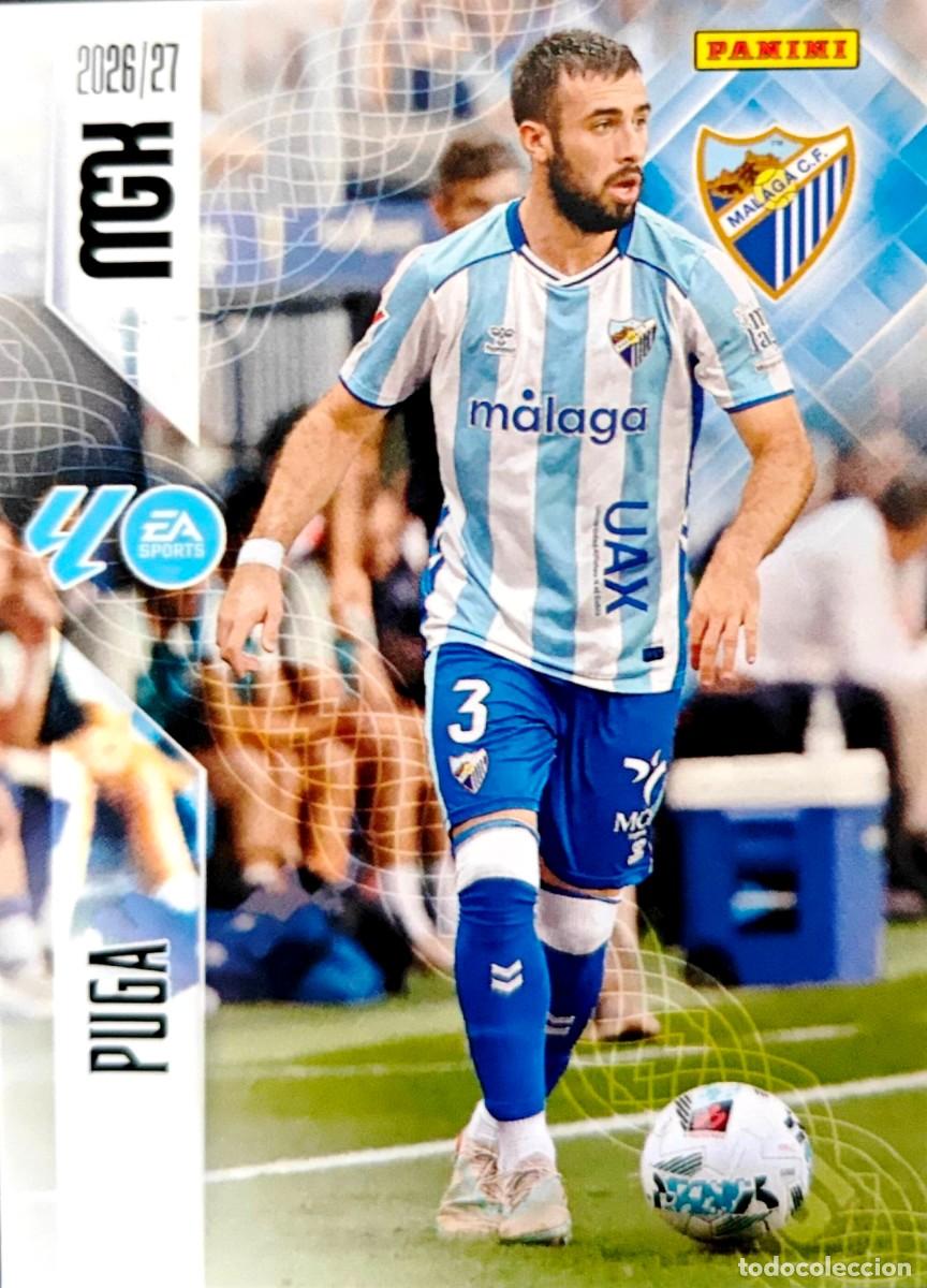 Cromos de f&uacute;tbol: 238 Puga - Malaga CF - PANINI Megacracks MGK 2026 2027 26 27
