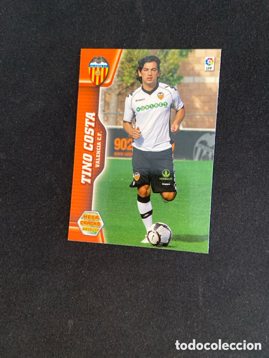 Cromos de f&uacute;tbol: TINO COSTA 450 NUEVO FICHAJE (VALENCIA)