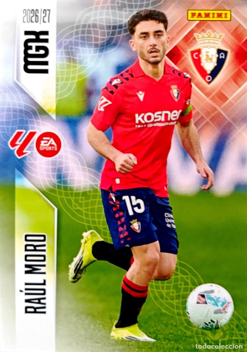 Cromos de f&uacute;tbol: 267 Raul Moro - CA Osasuna - PANINI Megacracks MGK 2026 2027 26 27