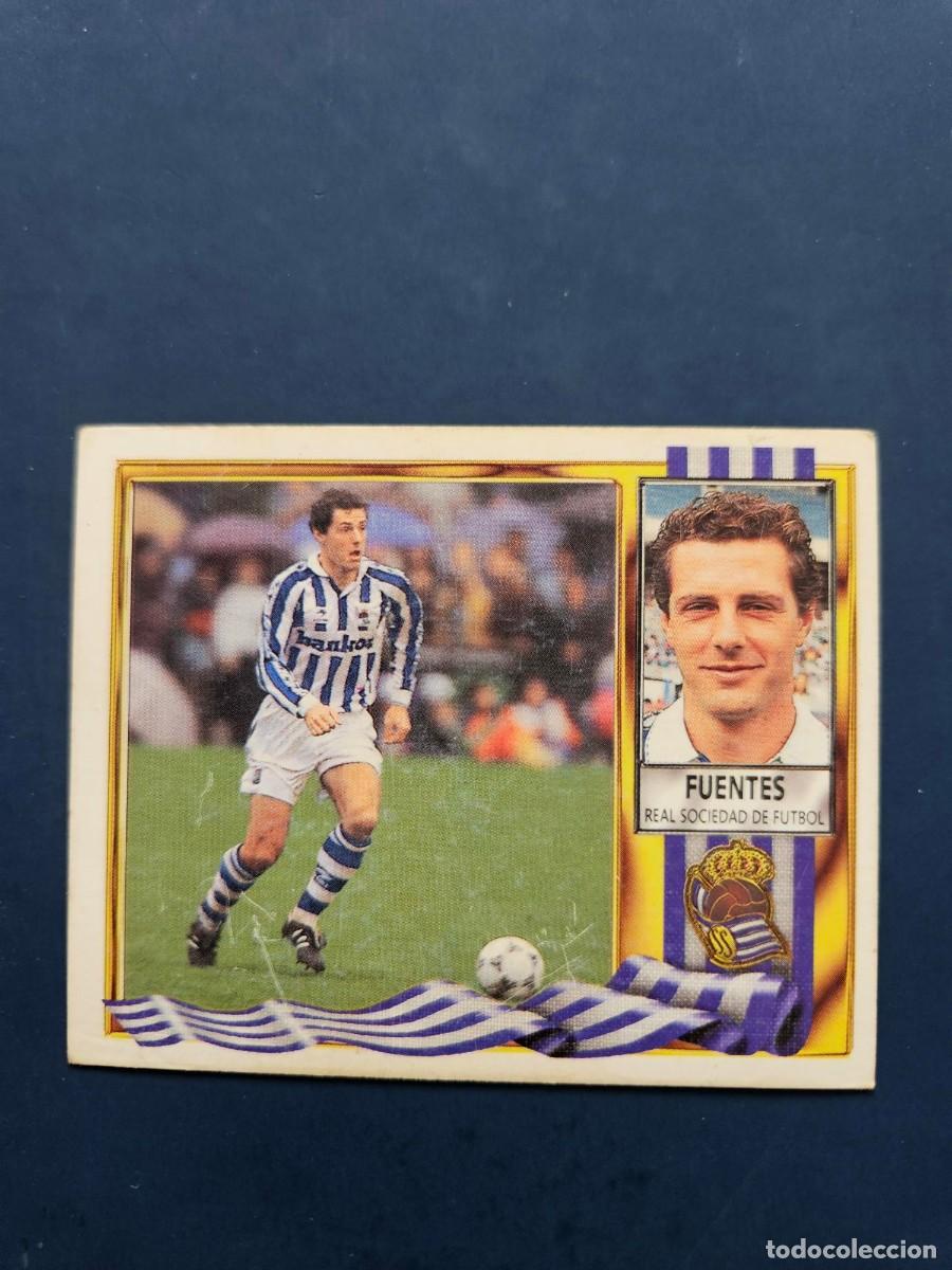 Cromos de f&uacute;tbol: FUENTES REAL SOCIEDAD LIGA ESTE 95 96 1995 1996 SIN PEGAR NUNCA PEGADO