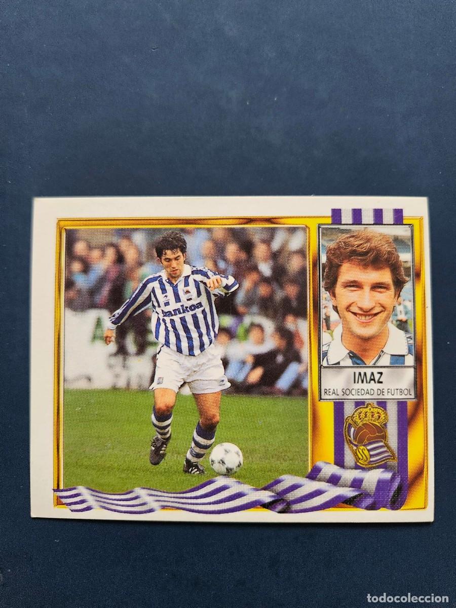Cromos de f&uacute;tbol: IMAZ REAL SOCIEDAD LIGA ESTE 95 96 1995 1996 SIN PEGAR NUNCA PEGADO
