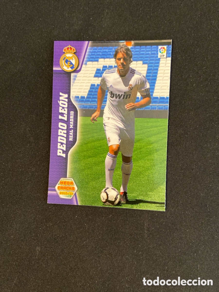 Cromos de f&uacute;tbol: PEDRO LE&Oacute;N 451 NUEVO FICHAJE (REAL MADRID)
