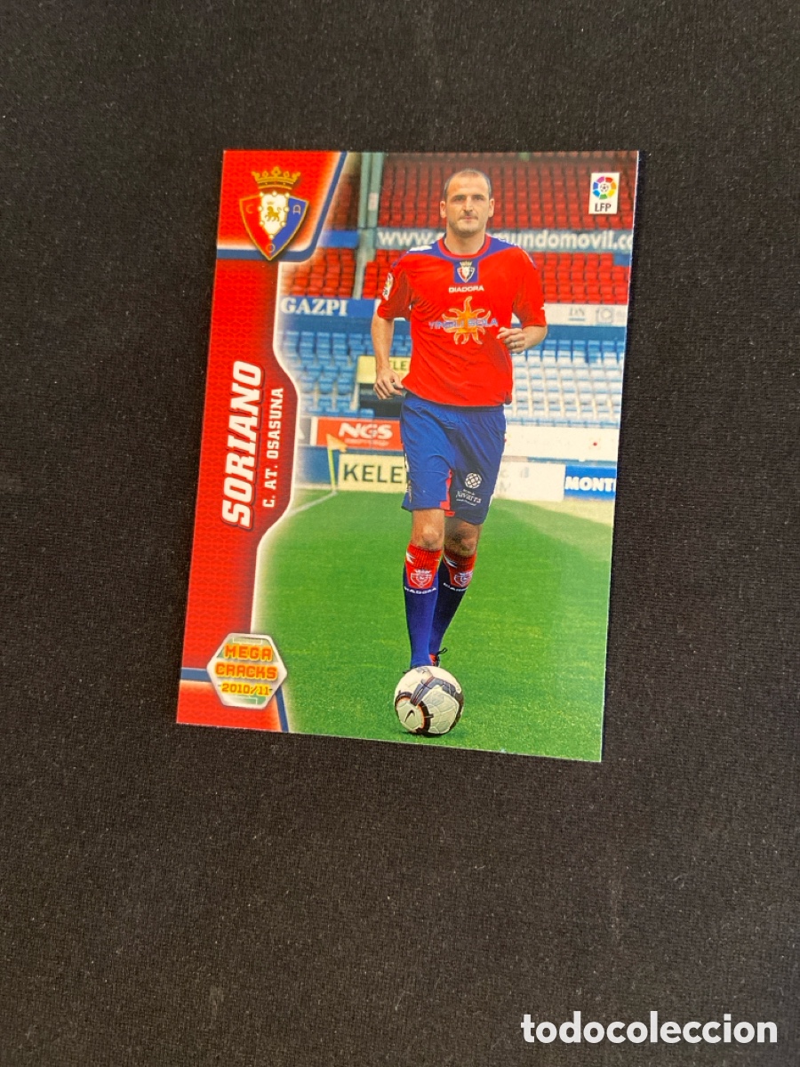 Cromos de f&uacute;tbol: SORIANO 452 NUEVO FICHAJE (OSASUNA) PANIN