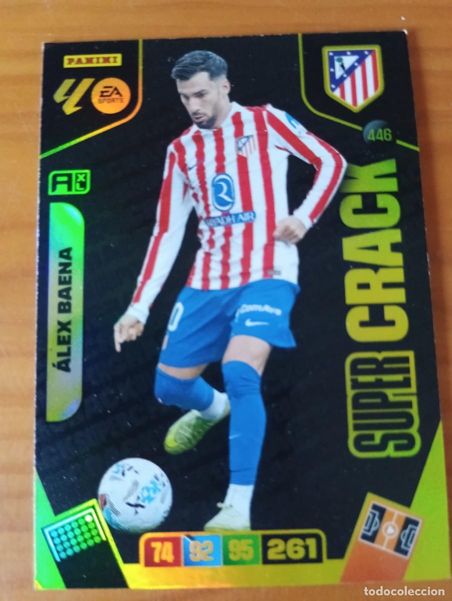 Cromos de f&uacute;tbol: ADRENALYN 2025 2026 25 26 ALBUM PANINI LIGA N 446 ATLETICO MADRID SUPER CRACK ALEX BAENA