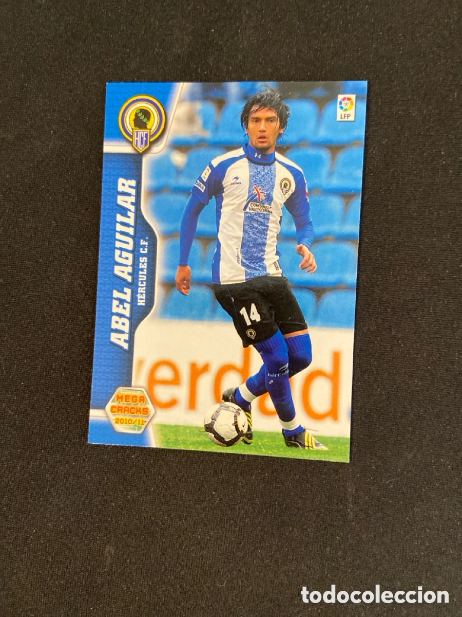 Cromos de f&uacute;tbol: ABEL AGUILAR NUEVO FICHAJE 453 (H&Eacute;RCULES)