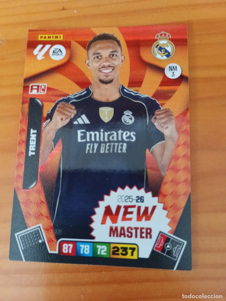 Cromos de f&uacute;tbol: FICHA N&ordm; 3 TRENT ADRENALYN 25 26 PANINI 2025 - 26 CROMO NEW MASTER