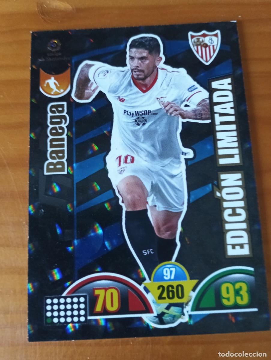 Fu&szlig;ball-Sticker: BANEGA EDICION LIMITADA - ADRENALYN 2017 2018 17 18