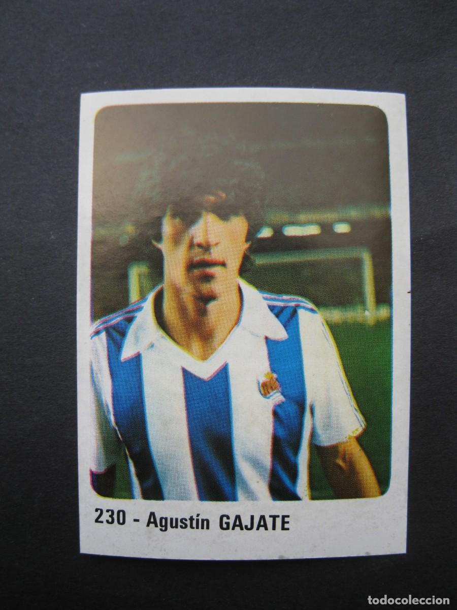 Cromos de f&uacute;tbol: GAJATE (REAL SOCIEDAD) - N&ordm; 230 - F&Uacute;TBOL 80/81 - CROMO CROM - NUNCA PEGADO.