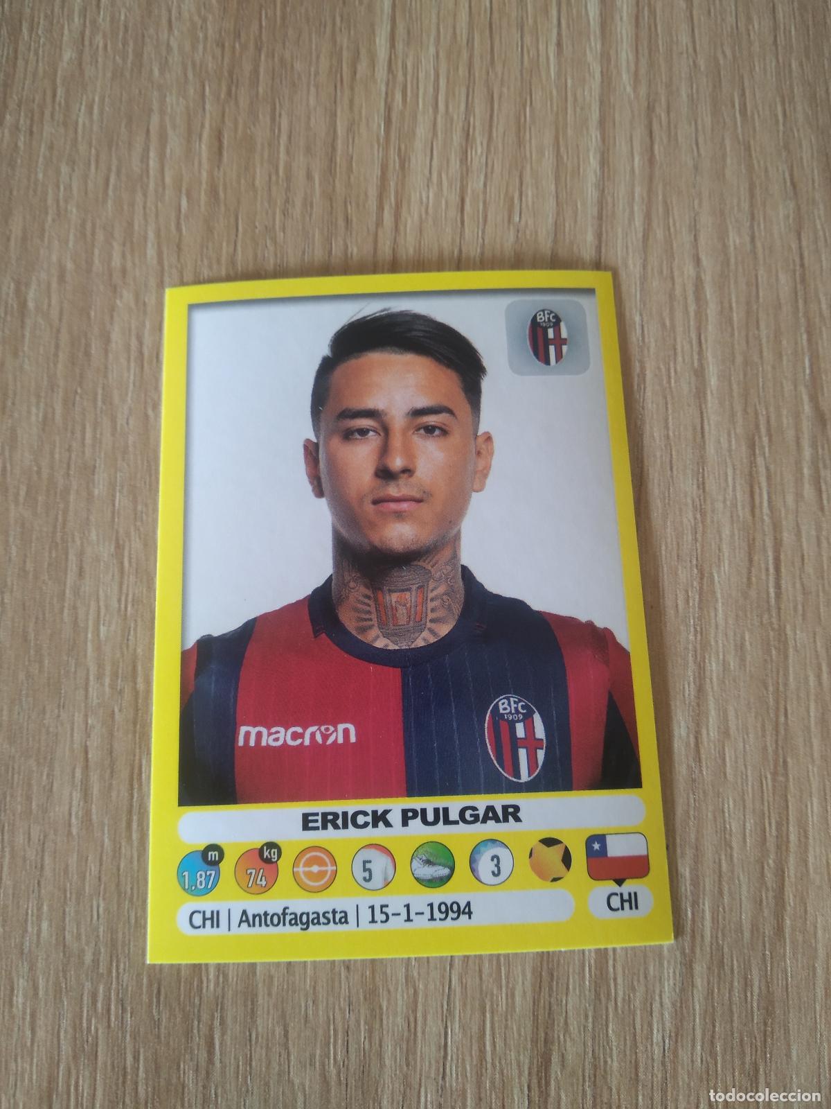 Cromos de f&uacute;tbol: 49 ERICK PULGAR BOLOGNA CROMO FUTBOL PANINI LIGA ITALIA 18-19 CALCIATORI 2018-2019
