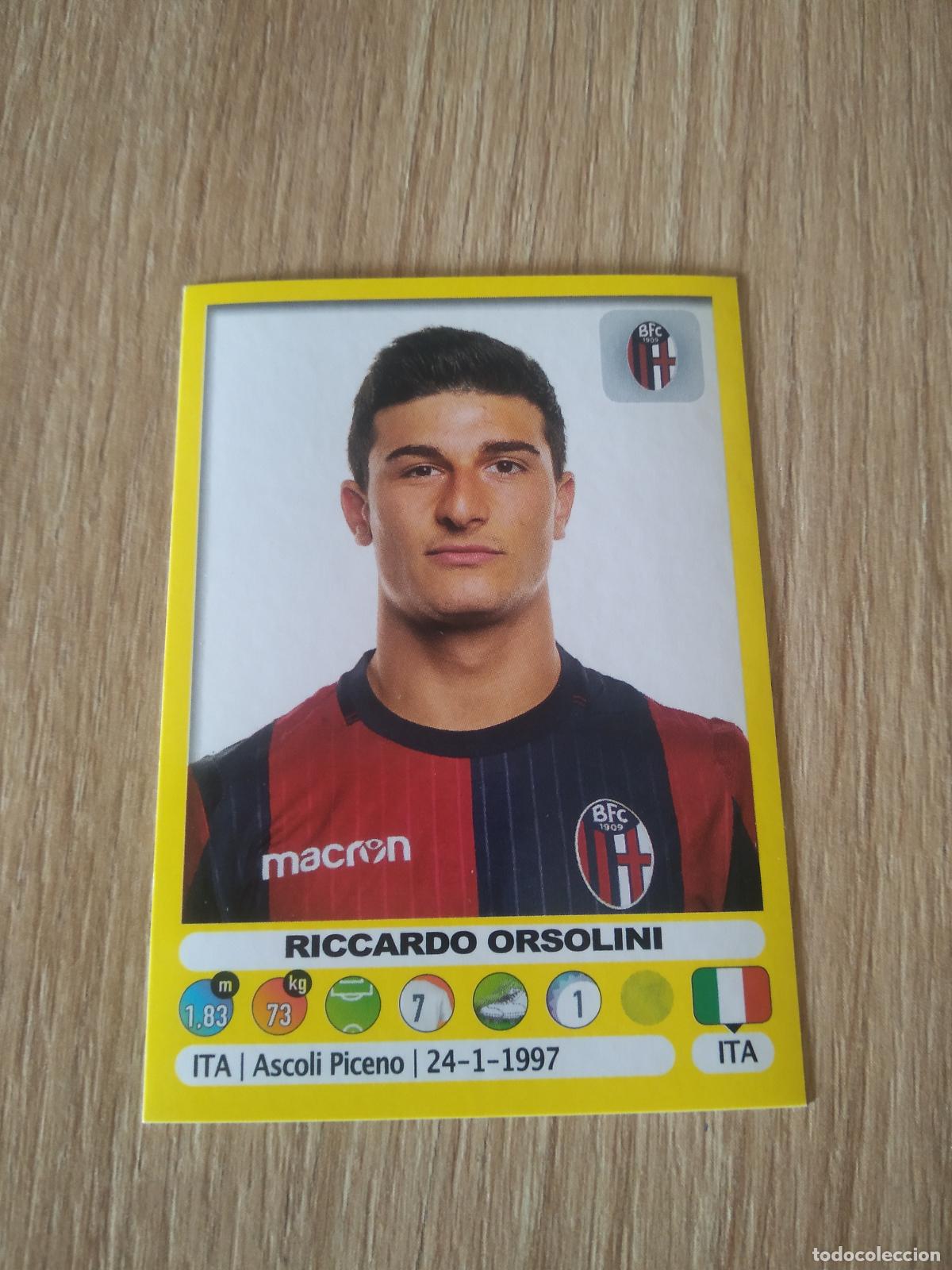 Cromos de f&uacute;tbol: 50 RICCARDO ORSOLINI BOLOGNA CROMO FUTBOL PANINI LIGA ITALIA 18-19 CALCIATORI 2018-2019