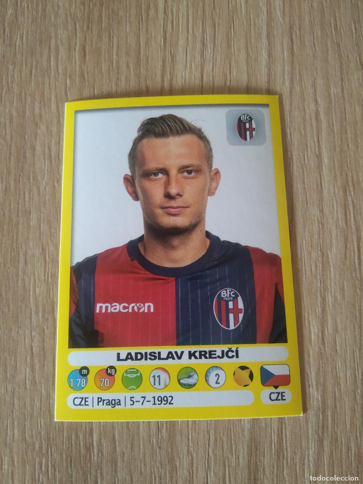 Cromos de f&uacute;tbol: 52 LADISLAV KREJCI BOLOGNA CROMO FUTBOL PANINI LIGA ITALIA 18-19 CALCIATORI 2018-2019