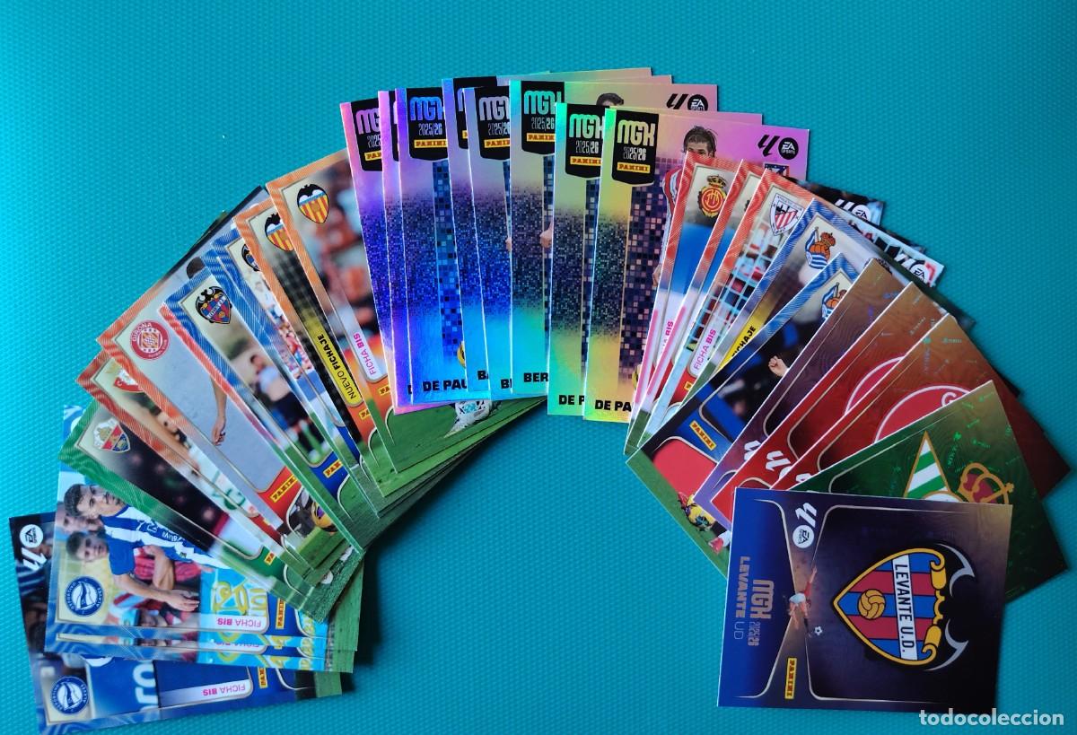 Cromos de f&uacute;tbol: 33 CROMOS MEGACRACKS - VARIADOS Y REPES - TEMPORADA 2025 / 26 - NUEVOS - 132LOT