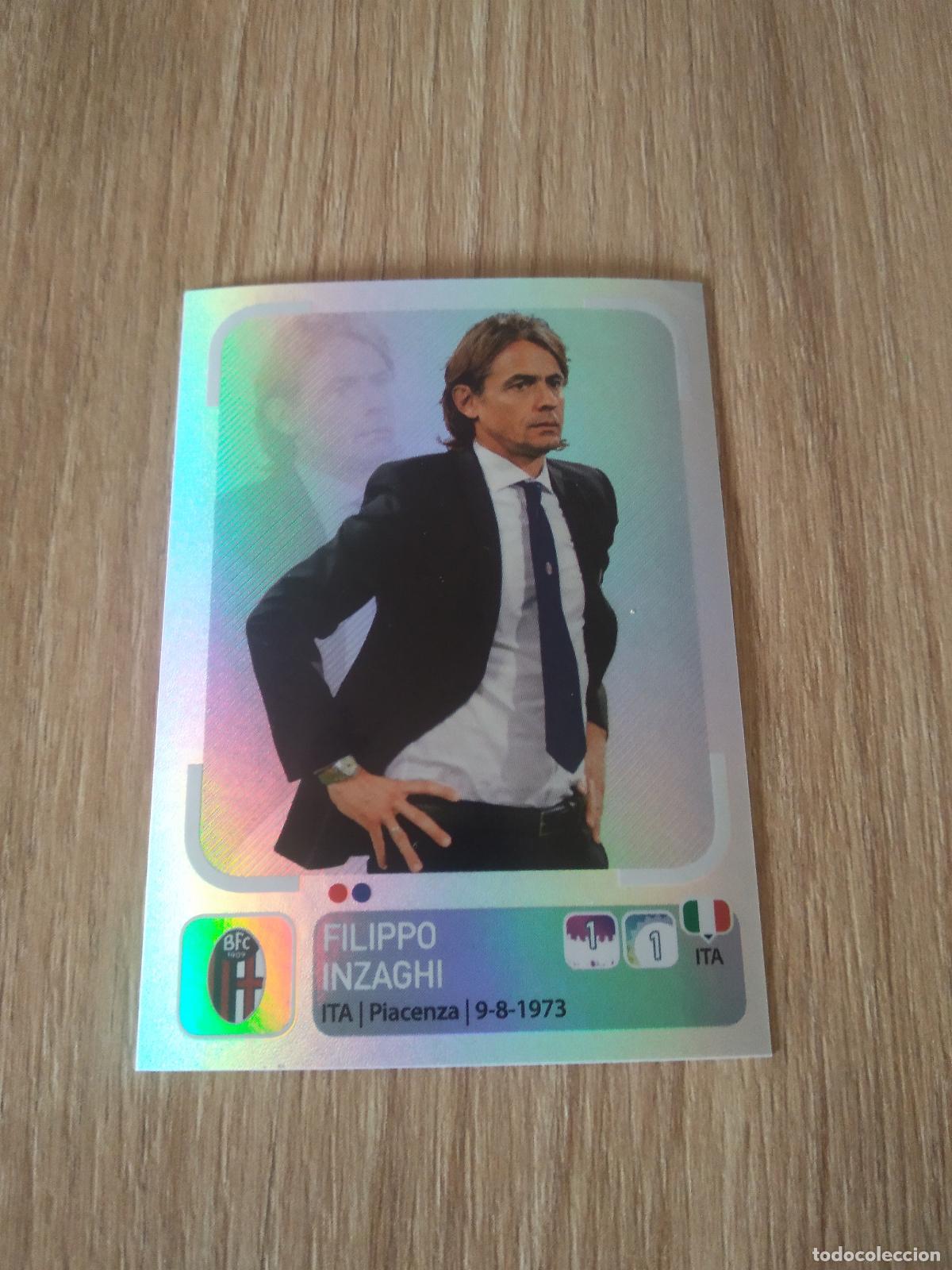 Cromos de f&uacute;tbol: 60 FILIPPO INZAGHI BOLOGNA CROMO FUTBOL PANINI LIGA ITALIA 18-19 CALCIATORI 2018-2019