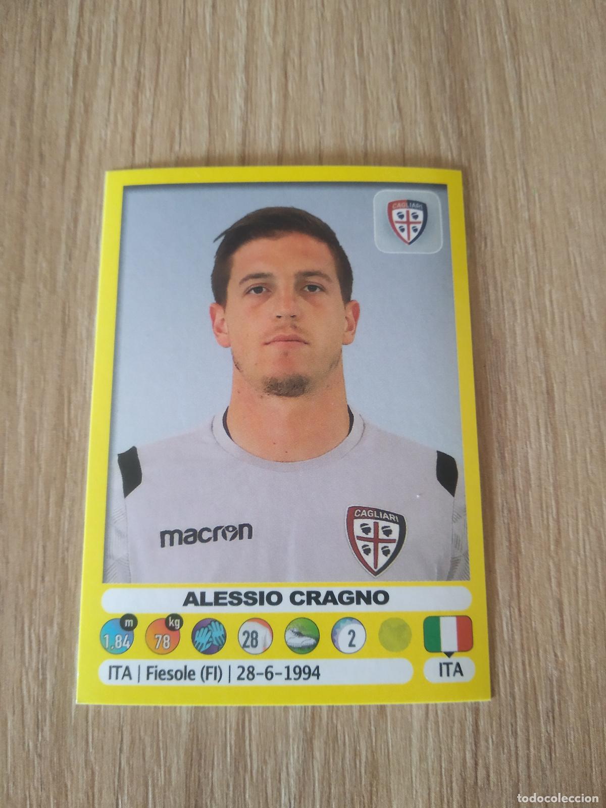 Cromos de f&uacute;tbol: 61 ALESSIO CRAGNO CAGLIARI CROMO FUTBOL PANINI LIGA ITALIA 18-19 CALCIATORI 2018-2019