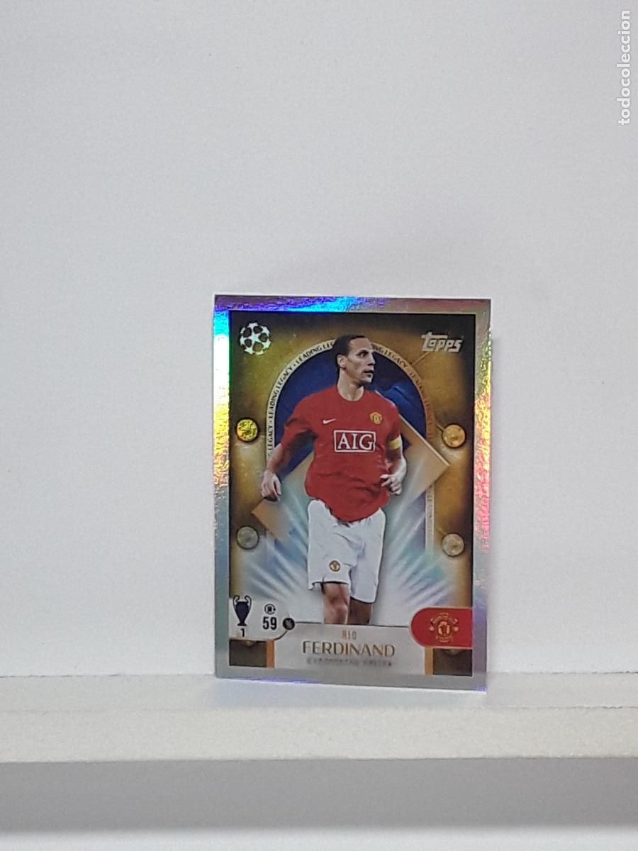 Cromos de f&uacute;tbol: CHAMPIONS STICKER 2025 2026 25 26 ALBUM TOPPS LEAGUE N 283 MANCHESTER UNITED LEGACY RIO FERDINAND