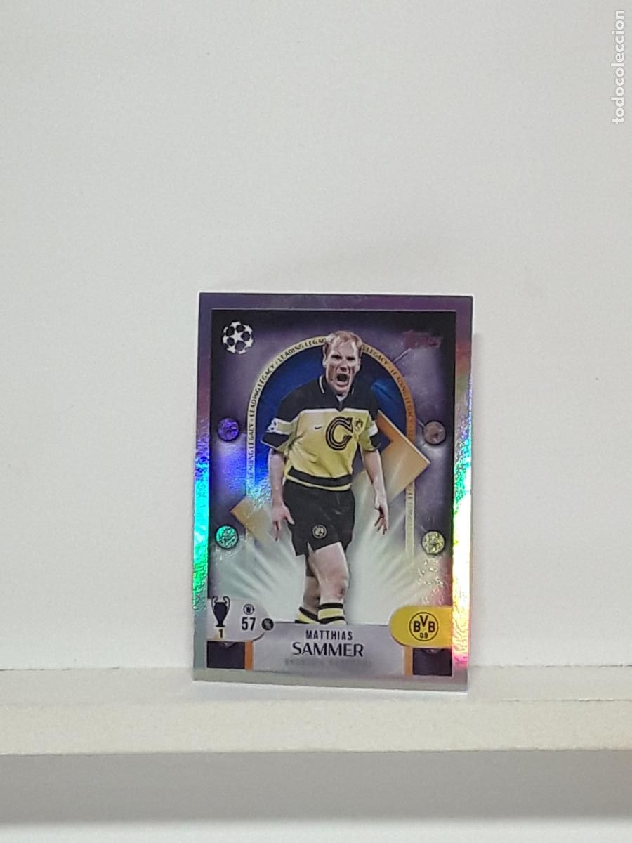 Cromos de f&uacute;tbol: CHAMPIONS STICKER 2025 2026 25 26 ALBUM TOPPS LEAGUE N 284 BORUSSIA DORTMUND LEGACY MATTHIAS SAMMER