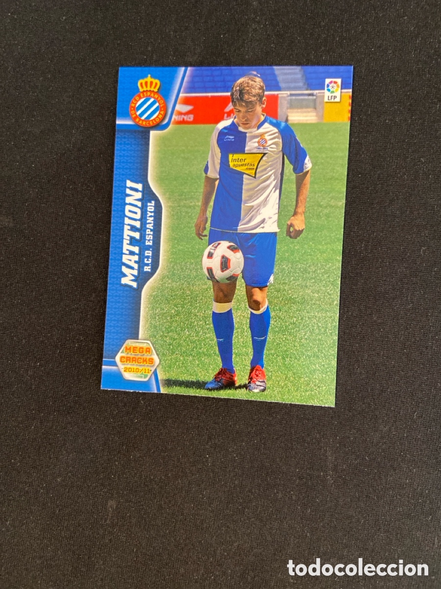 Cromos de f&uacute;tbol: MATTIONI 463 NUEVO FICHAJE (ESPANYOL)