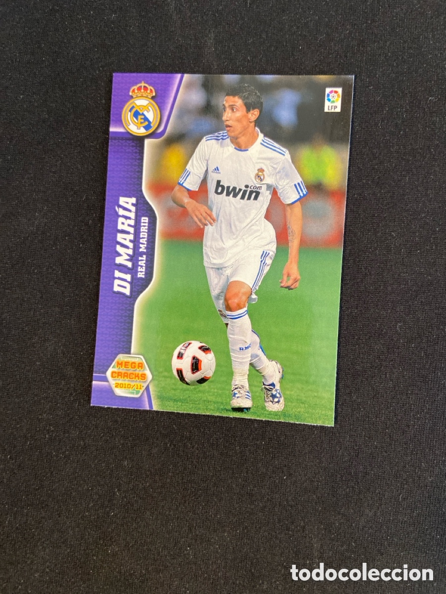 Cromos de f&uacute;tbol: DI MAR&Iacute;A 464 NUEVO FICHAJE (REAL MADRID)