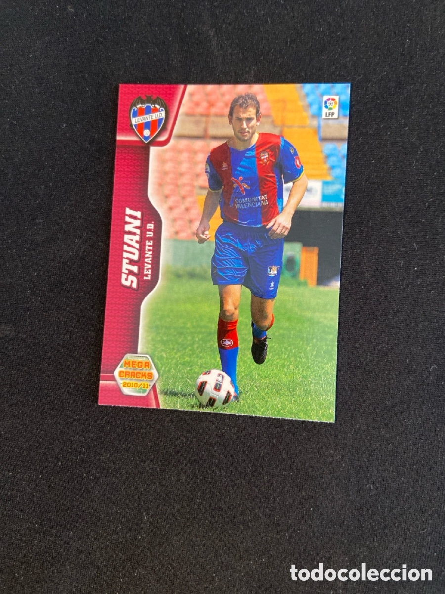 Cromos de f&uacute;tbol: STUANI 466 NUEVO FICHAJE (LEVANTE)