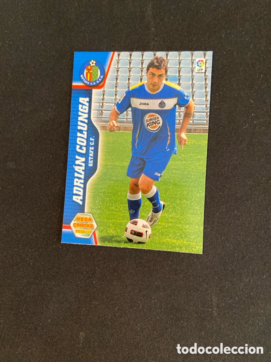Cromos de f&uacute;tbol: ADRIAN COLUNGA 471 NUEVO FICHAJE (GETAFE)