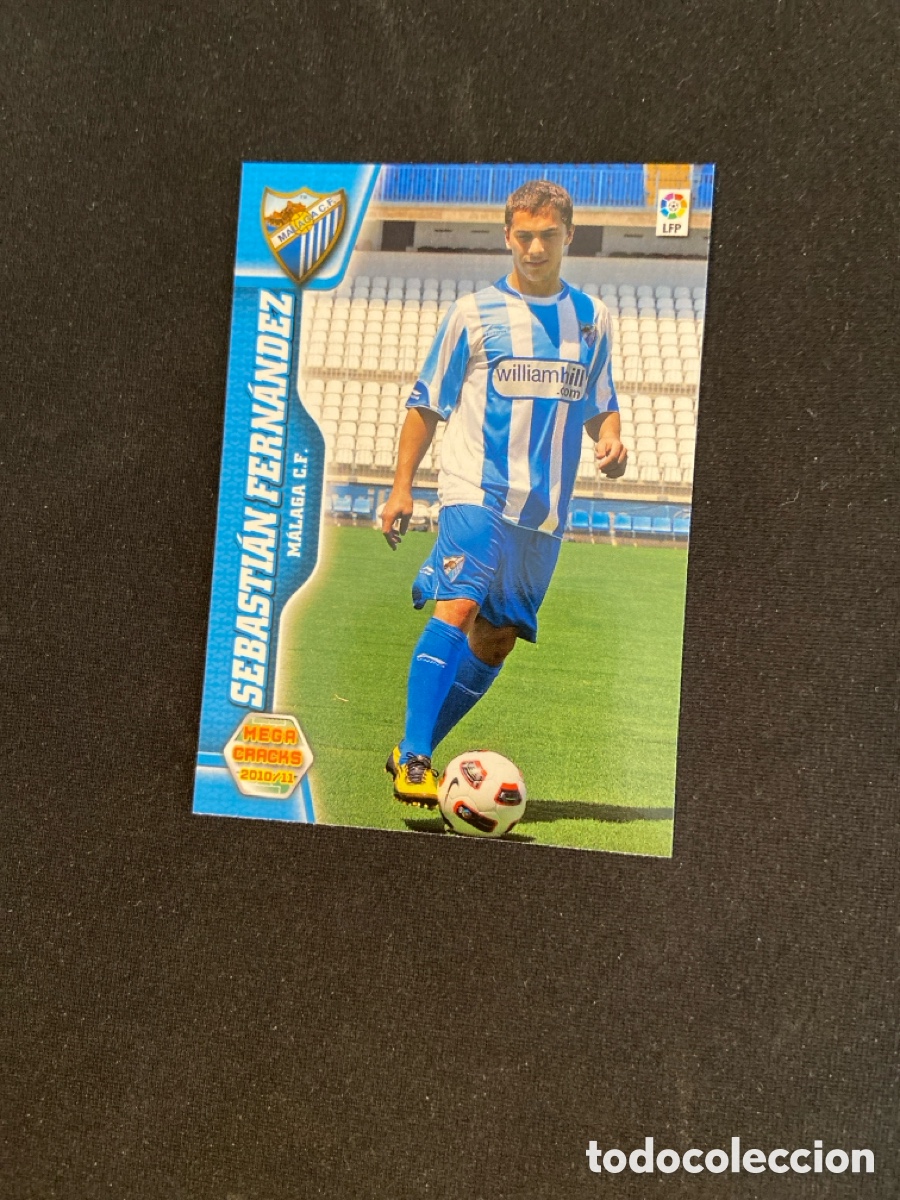 Cromos de f&uacute;tbol: SEBASTI&Aacute;N FERNANDEZ 472 NUEVO FICHAJE (M&Aacute;LAGA)