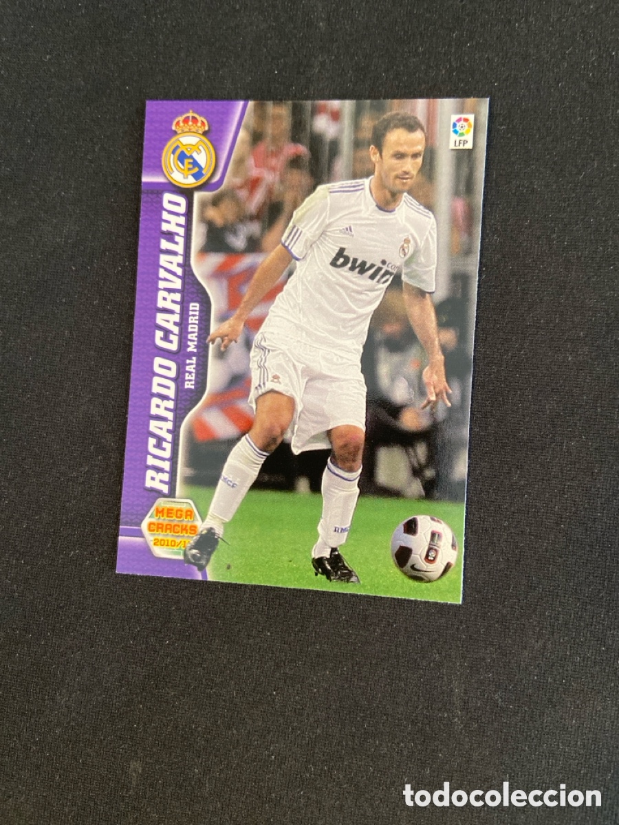 Cromos de f&uacute;tbol: RICARDO CARVALHO 474 NUEVO FICHAJE (REAL MADRID)