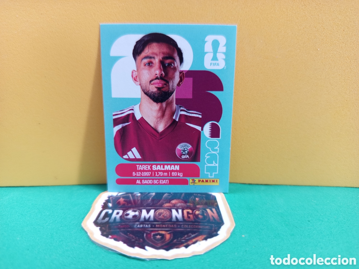 Cromos de f&uacute;tbol: ❇️ CROMO ⚽ SALMAN QATAR CATAR QAT8 MUNDIAL 2026 FIFA WORLD CUP 2026 26 PANINI SIN PEGAR❇️