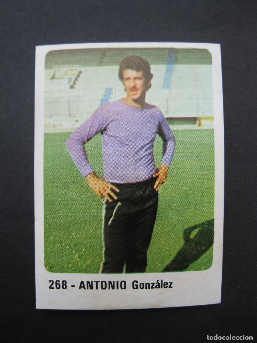 Football Stickers: ANTONIO (U.D. SALAMANCA) - N&ordm; 268 - F&Uacute;TBOL 80/81 - CROMO CROM - NUNCA PEGADO.