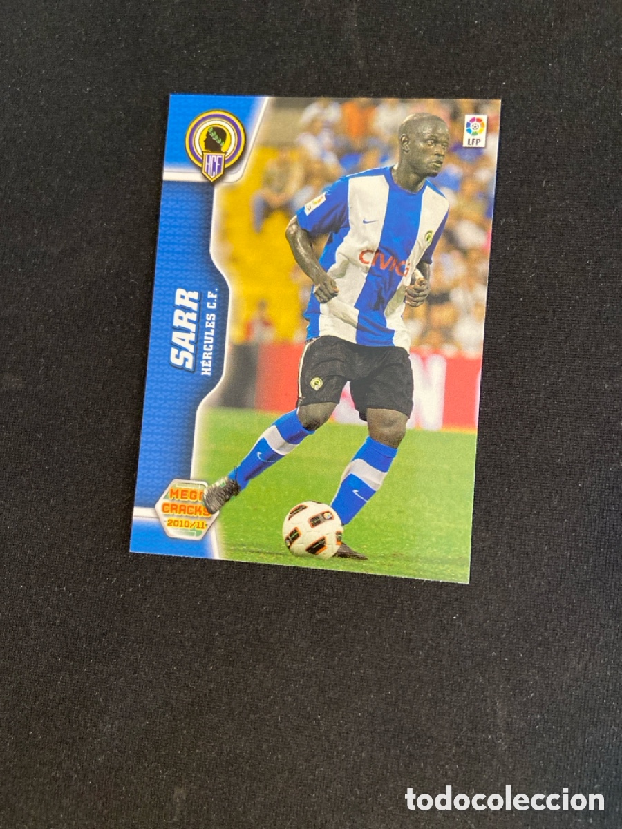 Football Stickers: SARR 481 NUEVO FICHAJE (H&Eacute;RCULES) PANINI MEGACRACKS 2010-2011 10 11 CROMO CARTA M-6