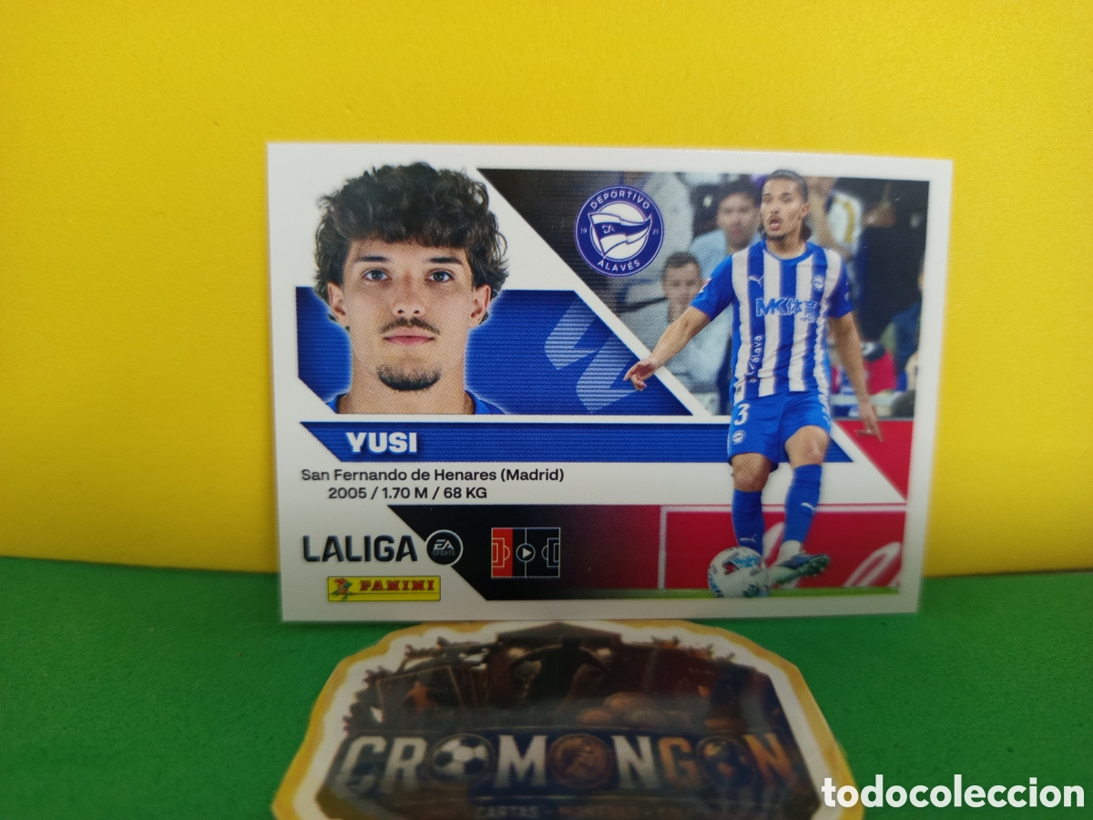 Football Stickers: ❇️ CROMO ⚽ YUSI ALAV&Eacute;S LIGA 26 27 2026 2027 EDICIONES ESTE PANINI SIN PEGAR❇️