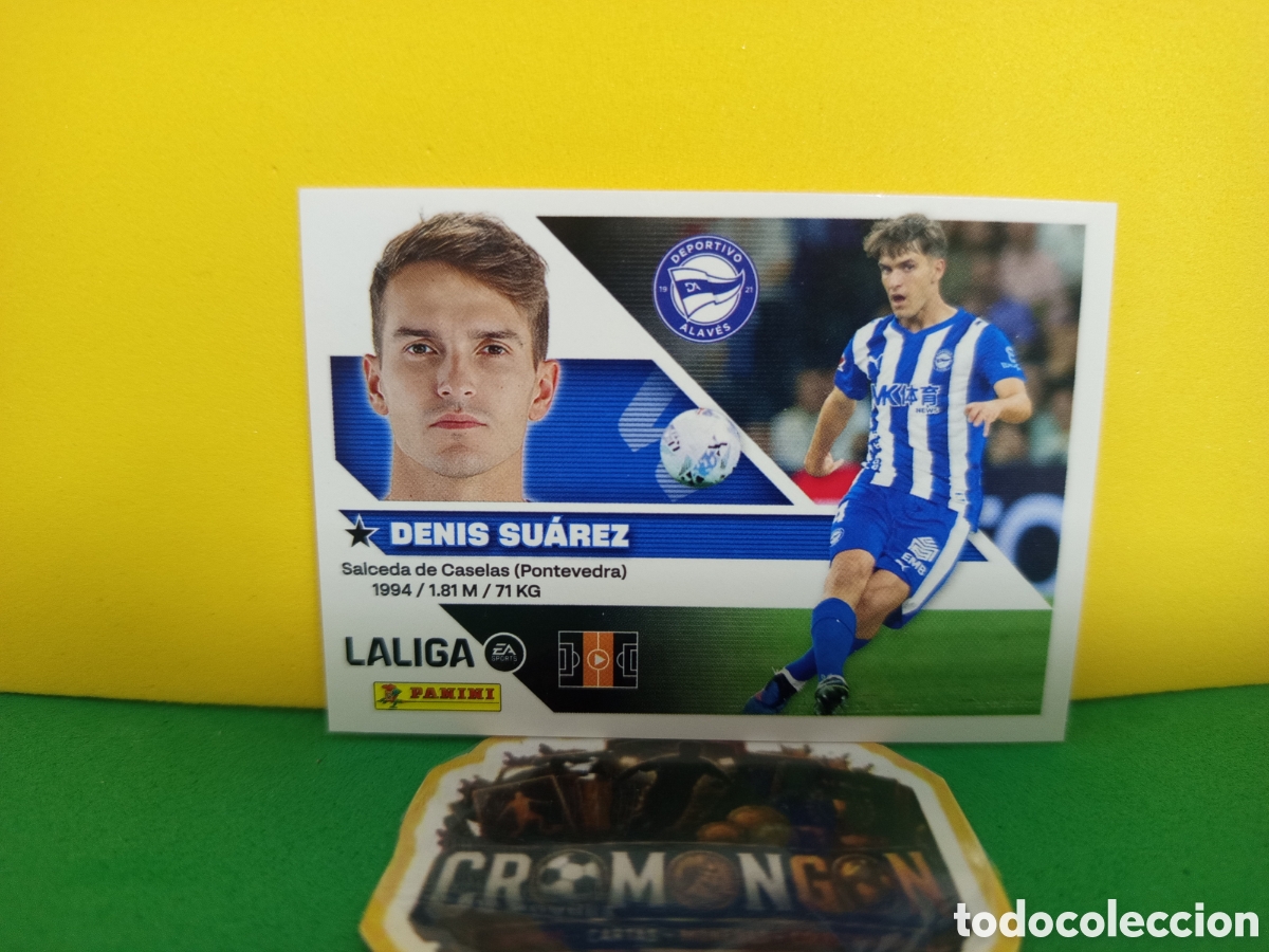 Football Stickers: ❇️ CROMO ⚽ DEN&Iacute;S SU&Aacute;REZ ALAV&Eacute;S LIGA 26 27 2026 2027 EDICIONES ESTE PANINI SIN PEGAR❇️