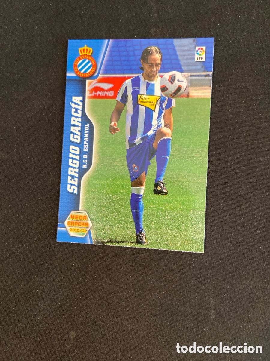 Cromos de f&uacute;tbol: SERGIO GARCIA 485 NUEVO FICHAJE (ESPANYOL)