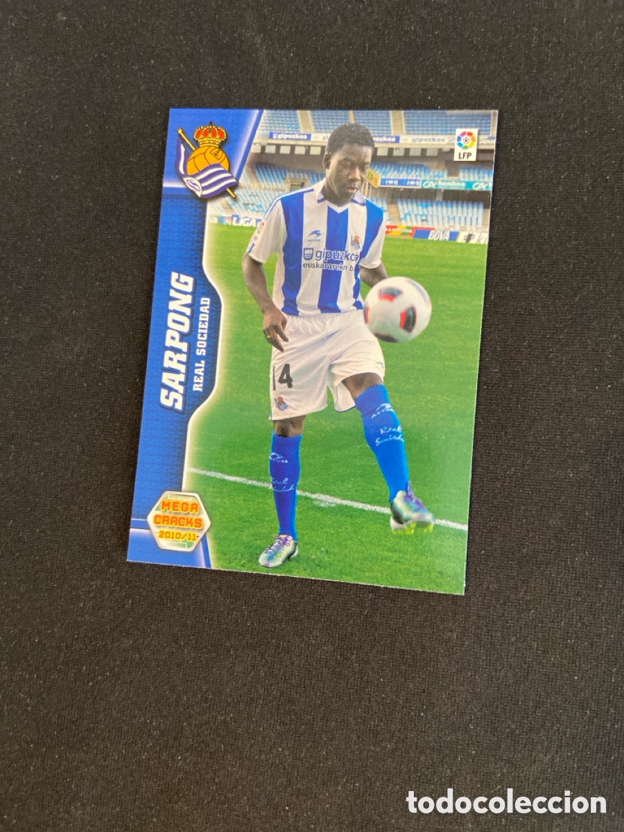Cromos de f&uacute;tbol: SARPONG 488 NUEVO FICHAJE (REAL SOCIEDAD)