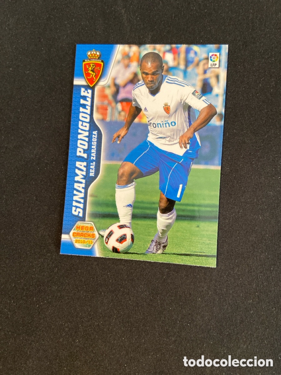 Cromos de f&uacute;tbol: SINAMA PONGOLLE 489 NUEVO FICHAJE (ZARAGOZA)