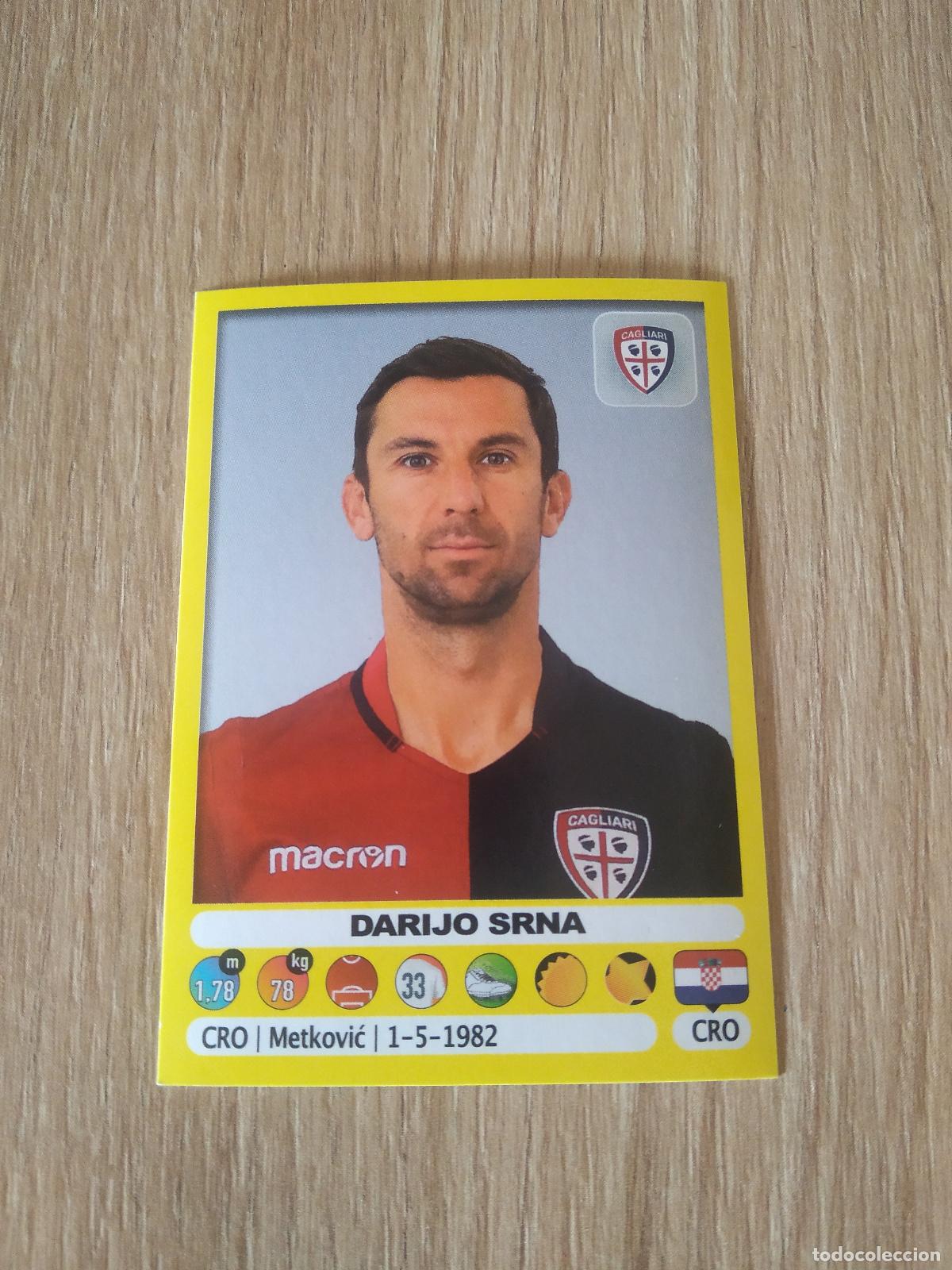 Cromos de f&uacute;tbol: 63 DARIJO SRNA CAGLIARI CROMO FUTBOL PANINI LIGA ITALIA 18-19 CALCIATORI 2018-2019