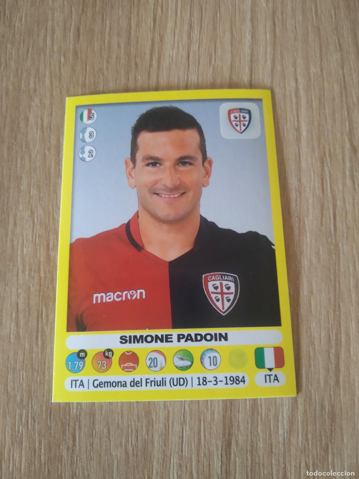 Cromos de f&uacute;tbol: 73 SIMONE PADOIN CAGLIARI CROMO FUTBOL PANINI LIGA ITALIA 18-19 CALCIATORI 2018-2019
