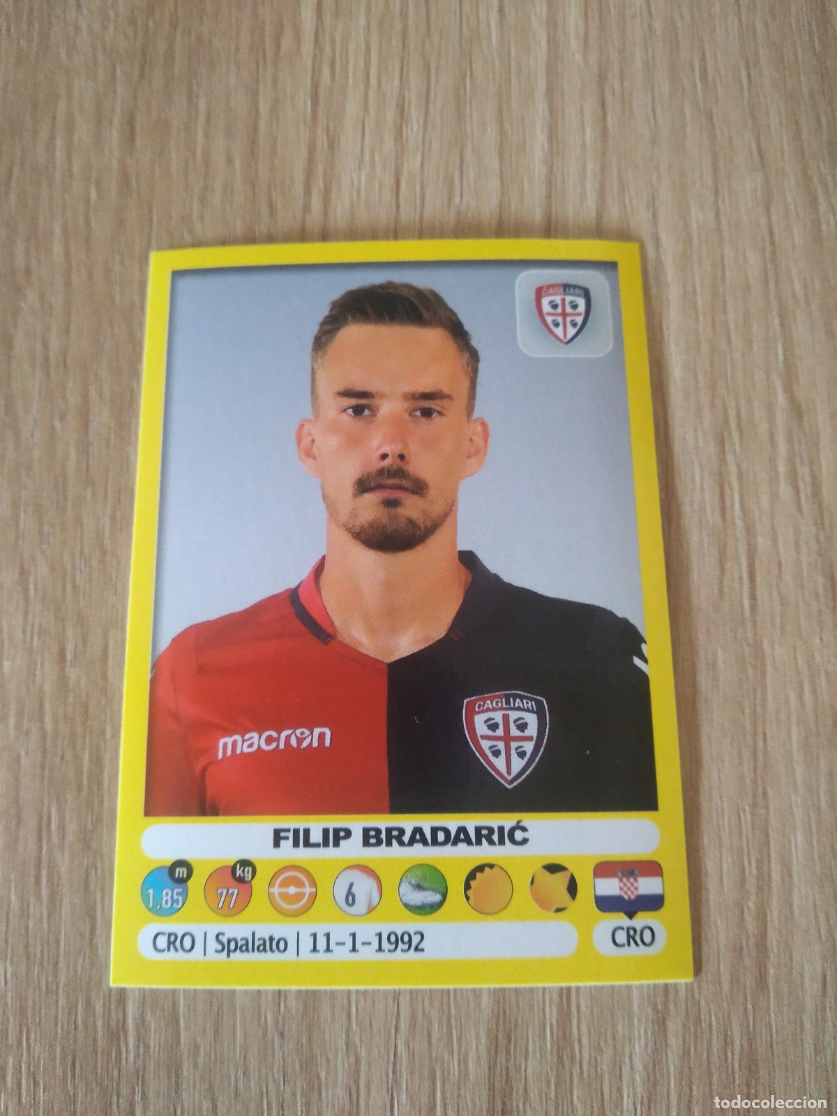 Cromos de f&uacute;tbol: 76 FILIP BRADARIC CAGLIARI CROMO FUTBOL PANINI LIGA ITALIA 18-19 CALCIATORI 2018-2019