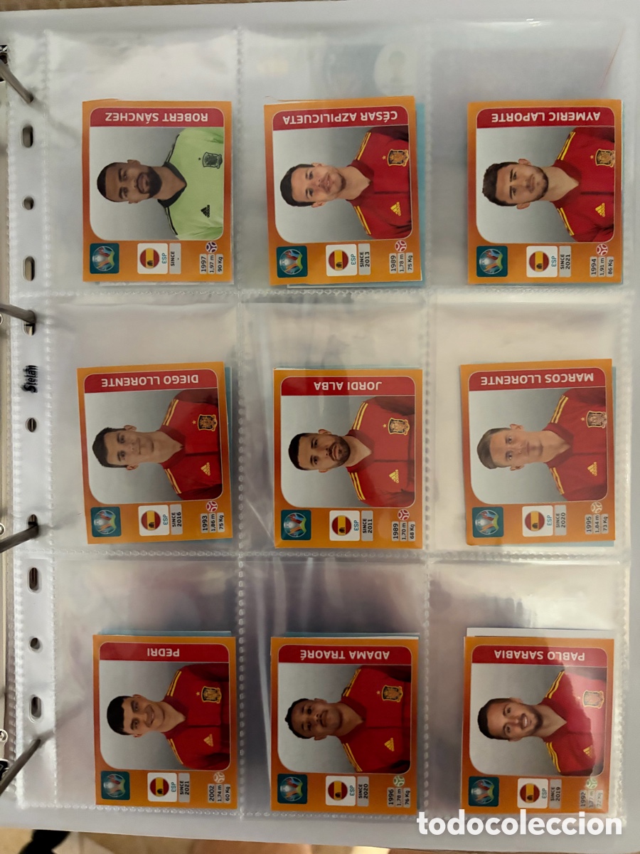Cromos de f&uacute;tbol: ESPA&Ntilde;A ACTUALIZACI&Oacute;N EUROCOPA 2020 2021 TOURNAMENT EDITION PEDRI ROOKIE