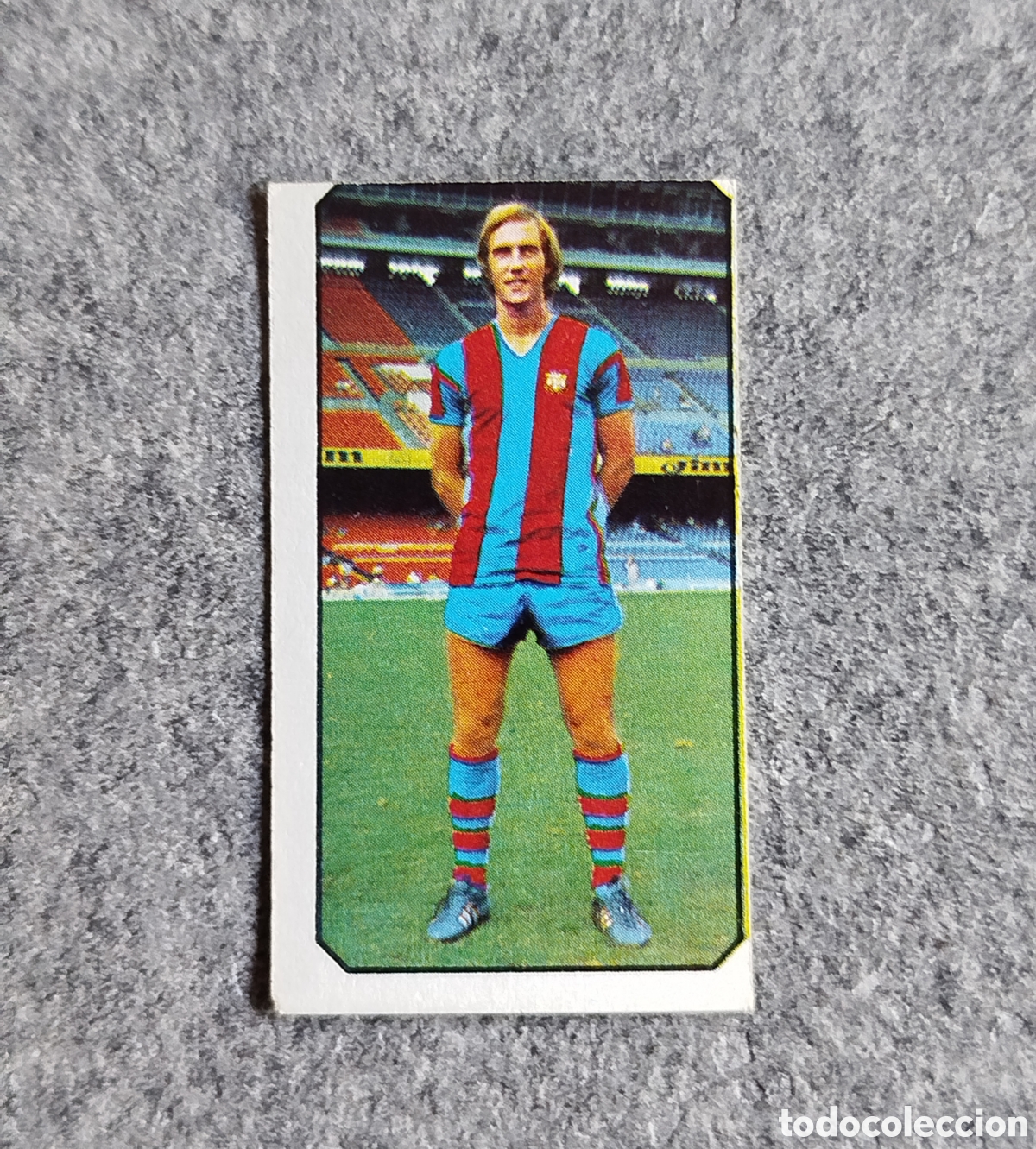 Cromos de f&uacute;tbol: SIN PEGAR NEESKENS 77 78 1977 1978 FC BARCELONA BAR&Ccedil;A EDICIONES ESTE NUNCA PEGADO CROMO