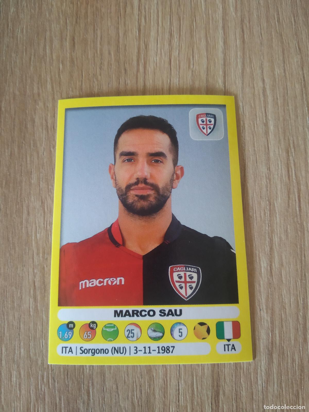 Cromos de f&uacute;tbol: 82 MARCO SAU CAGLIARI CROMO FUTBOL PANINI LIGA ITALIA 18-19 CALCIATORI 2018-2019