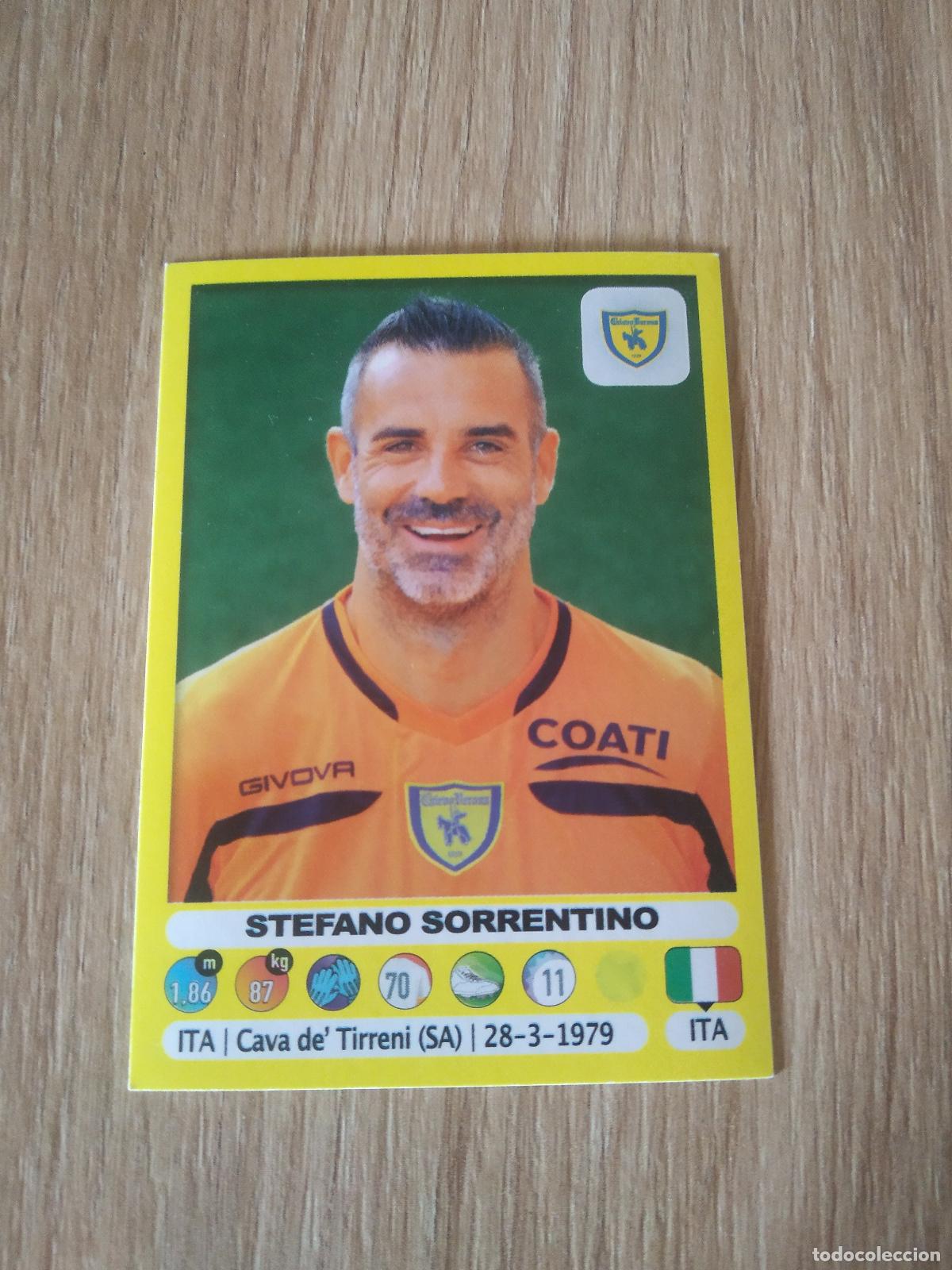 Cromos de f&uacute;tbol: 89 STEFANO SORRENTINO CHIEVOVERONA CROMO FUTBOL PANINI LIGA ITALIA 18-19 CALCIATORI 2018-2019