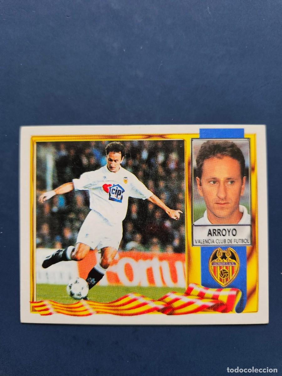 Cromos de f&uacute;tbol: ARROYO VALENCIA LIGA ESTE 95 96 1995 1996 SIN PEGAR NUNCA PEGADO