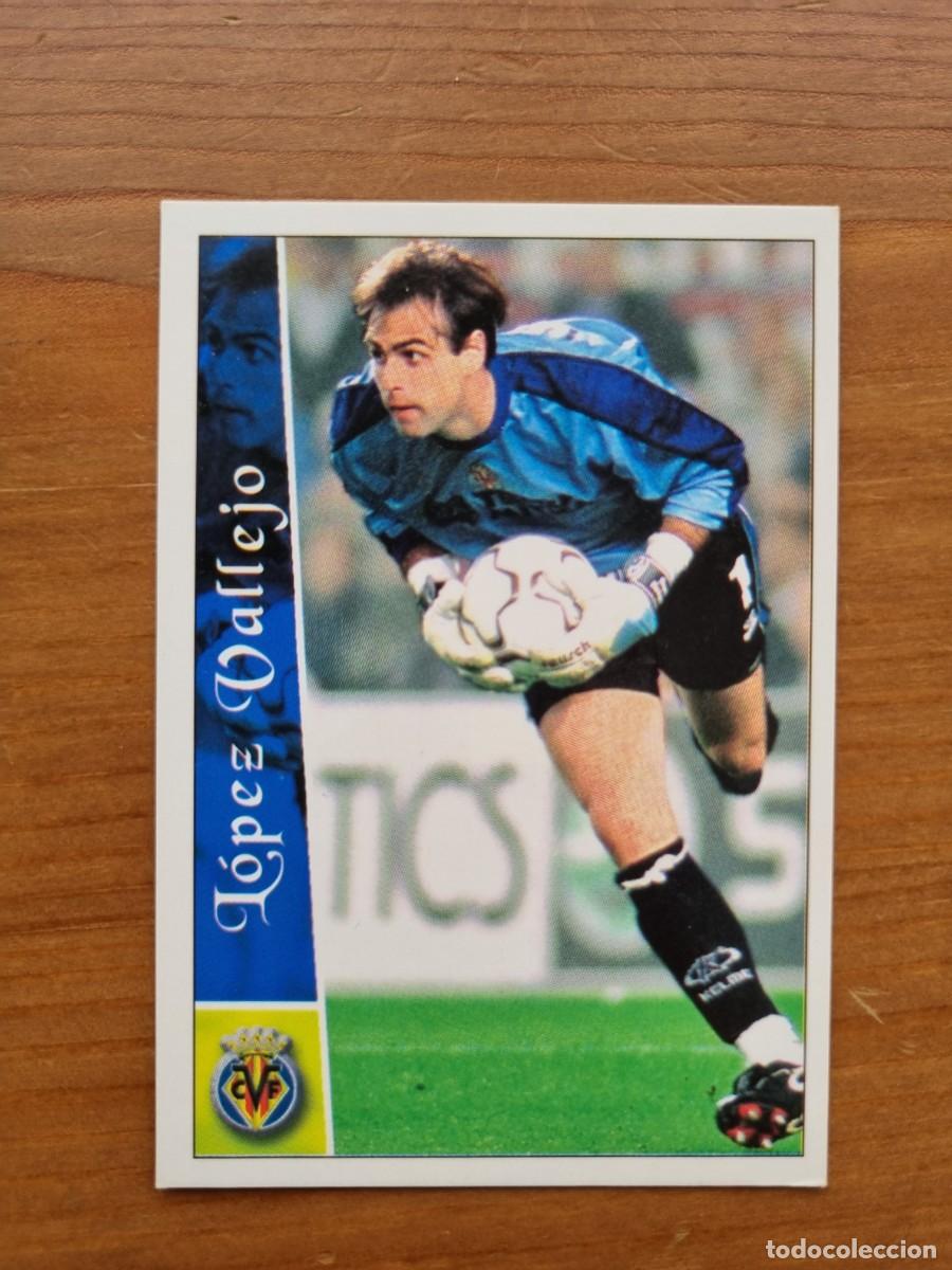 Cromos de f&uacute;tbol: 382 L&Oacute;PEZ VALLEJO (Villarreal CF). Las Fichas de la Liga 2002 2003 02 03 (Mundicromo)